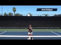 Alexia rodriguez tennis reel 