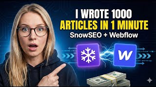 Auto-publish thousands of articles to Webflow CMS with SnowSEO