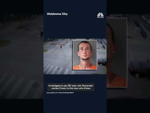 Oklahoma man accused of throwing a Molotov cocktail at a person in a wheelchair