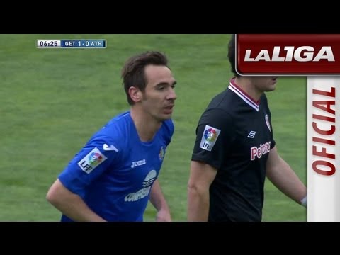 Gol de Borja (1-0) en el Getafe CF - Athletic Club - HD