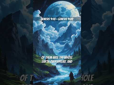 📖 Today's Verses: Genesis 9:18 – Genesis 9:22