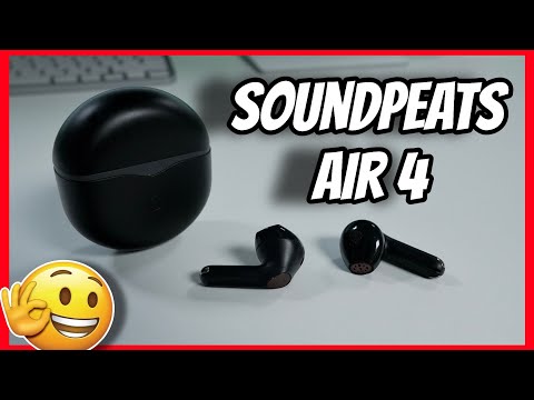 SOUNDPEATS Air4 con ANC y BARATOS