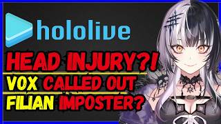 Hololive Shiori Novella HEAD INJURY!? Vox Akuma CALLED OUT, Filian "account" imposter CONFUSES fans