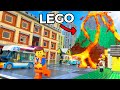LEGO Volcano Vs CITY