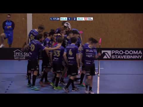 Sestřih zápasu Kanonýři Kladno - FB Hurrican Karlovy Vary