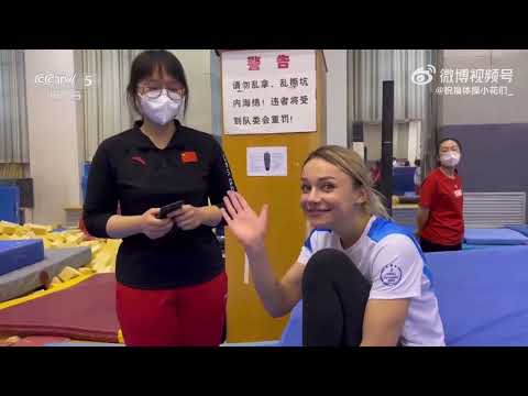 Maria Paseka and Tatiana Nabieva is coaching team China