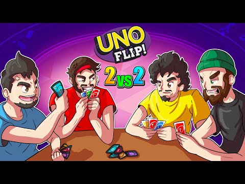 Fare UNO Flip 2 vs 2 è stata una PESSIMA idea...