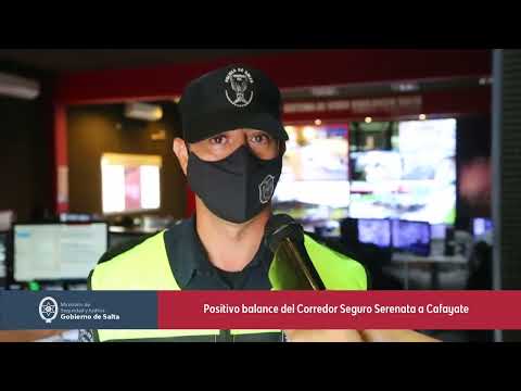 Positivo balance del Corredor Seguro Serenata a Cafayate 2022