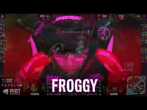 Jake Froggy - Froggy's 2nd Personality | SGB vs DFM | MSI 2022