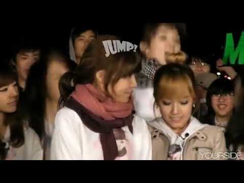 SNSD Cute Jumping @ W!nX2 recording [100413]