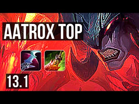 AATROX vs FIORA (TOP) | 1600+ games, 8/1/3, 1.0M mastery, Dominating | EUW Master | 13.1