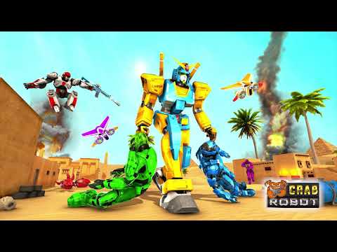 Crab Robot Truck - Car Robot Transforming Game 3D