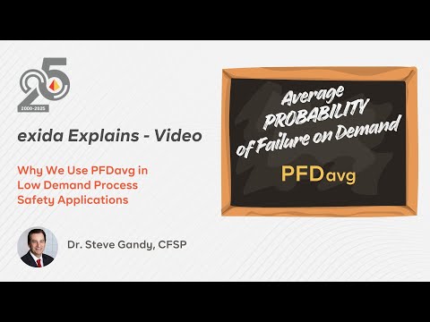 exida Explains - Why We Use PFDavg in Low Demand Process Safety Applications