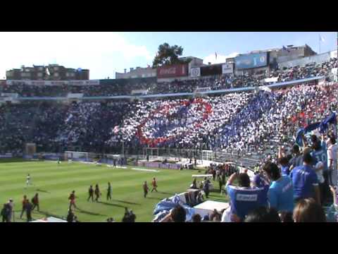 "La Sangre Azul Mosaico vs Gatas" Barra: La Sangre Azul &bull; Club: Cruz Azul