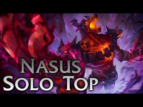 League of Legends | Infernal Nasus Solo Top - Full Game Commentary + Facecam