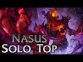 League of Legends | Infernal Nasus Solo Top ...