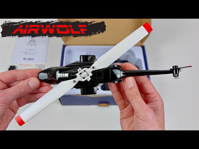 Vídeo relacionado con Meiurlex RC ERA A61 - Helicóptero teledirigido para adultos, 1:52 Little Wolf con ajuste de altura y posicionamiento óptico, modelo de avión RTF para principiantes