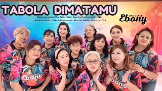 Download lagu Tabola Dimatamu|Ebony |Choreo:Vee Trias , Swesty Budianingsih,Mimitha Kaeru&Roosamekto Mamek-Jan2026 mp3