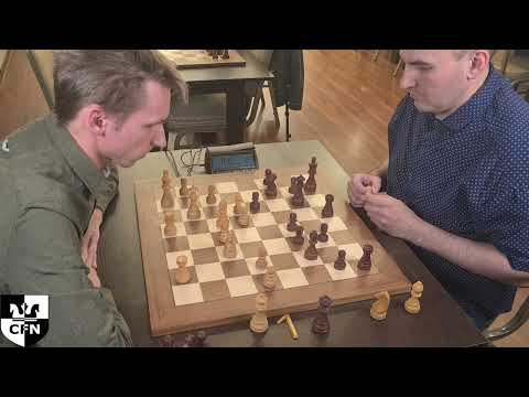 FM K. Zhitnikov (2331) vs I. Usmanov (2190). Chess Fight Night. CFN. Blitz