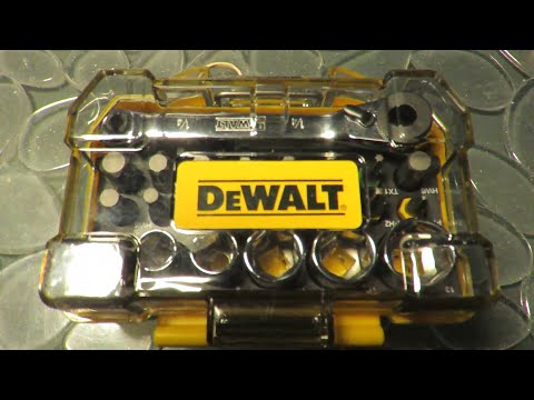 Galvučių komplektas DeWalt DT71516-QZ; 24 vnt. video