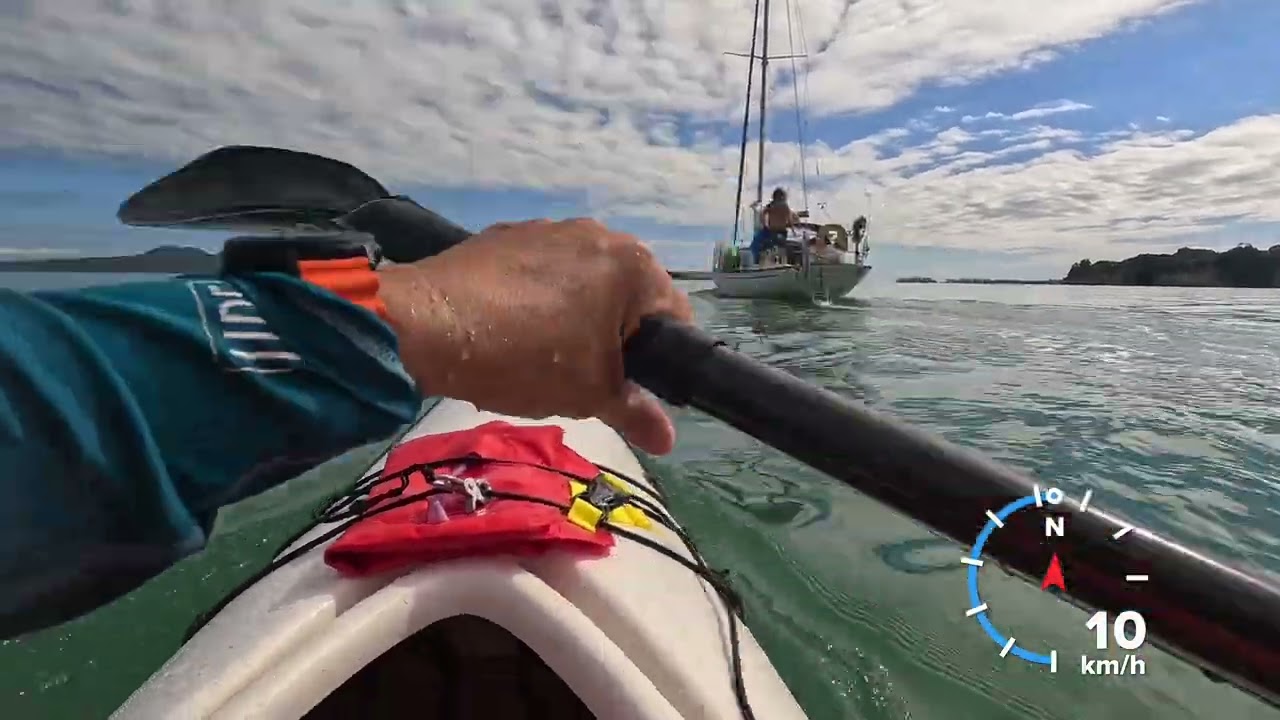 Easy ride! Mirage 730 tandem sea kayak