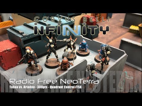 Radio Free NeoTerra - Infinity N3 Battle Report - Ep 99 - Tohaa vs. Ariadna
