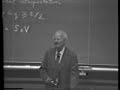 Hans Bethe lecture, My Relation to the Early Quantum Mechanics, November 21, 1977