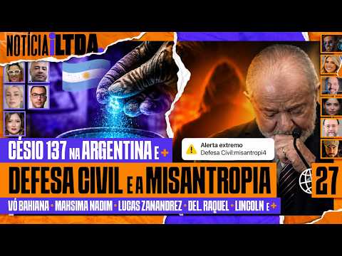 CÉSIO 137 NA ARGENTINA + DEFESA CIVIL E A MISANTROPIA + ALIENS NA COPA? – Notícia iLtda. #027