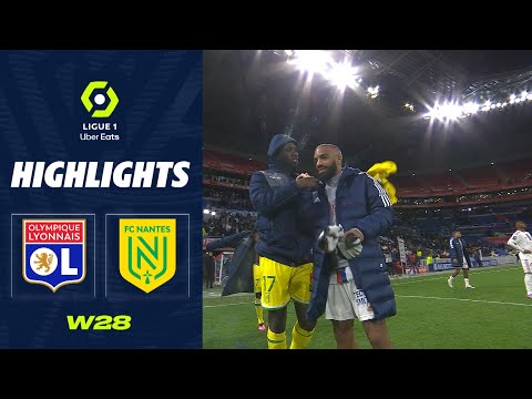 OLYMPIQUE LYONNAIS - FC NANTES (1 - 1) - Highlights - (OL - FCN) / 2022-2023