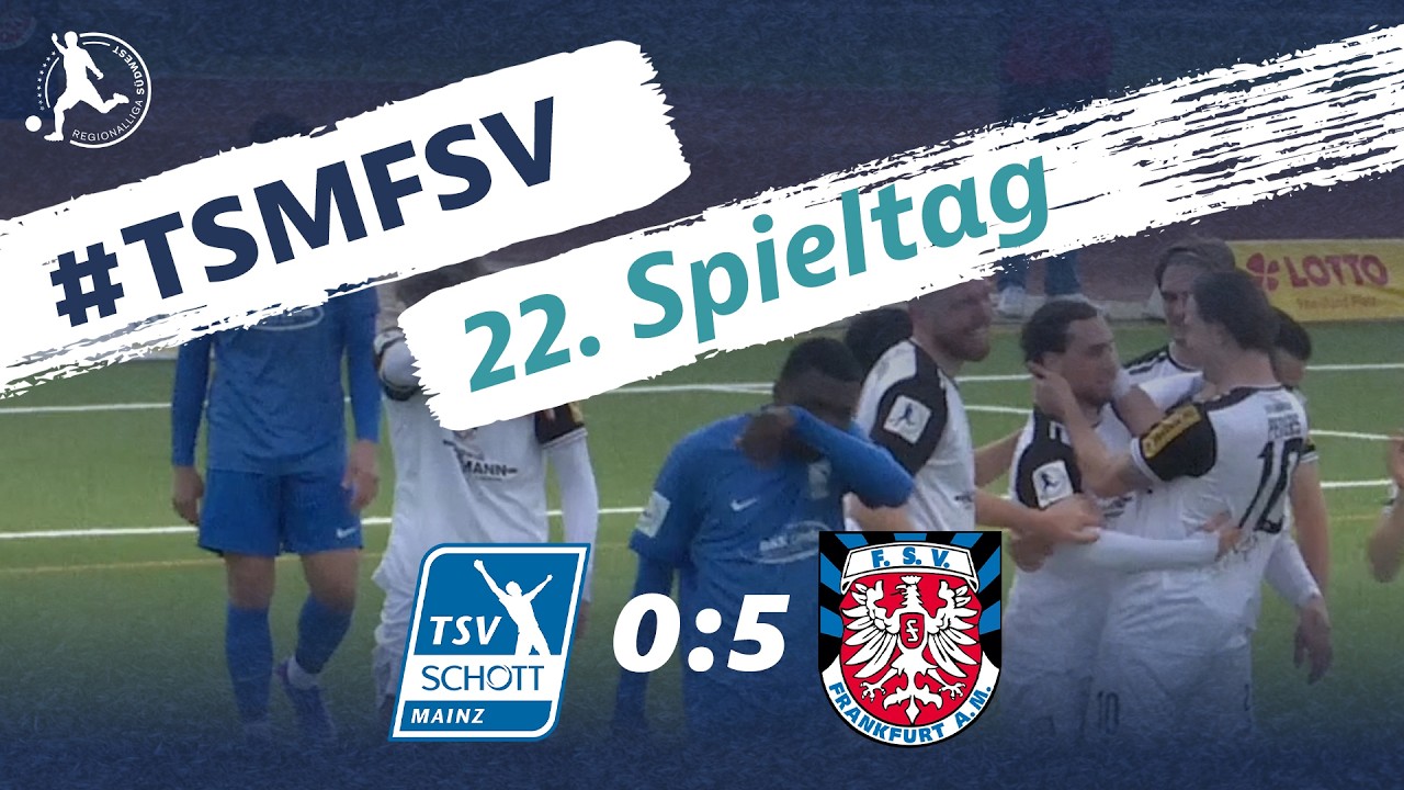 TSV Schott Mainz vs FSV Frankfurt Highlights