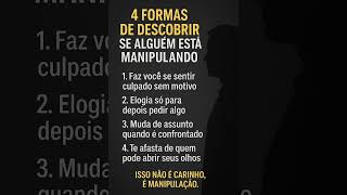 4 formas de descobrir se alguém está te manipulando