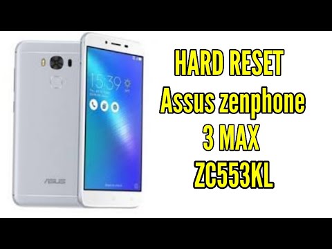 Cara Mudah Hard Reset Asus Zenfone 3 Max ZC553KL