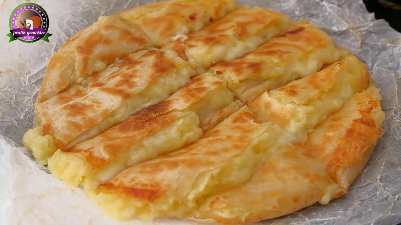 Evde PATATESİ Olan Herkes Yapabilir.👌Fırın Yok, Maya Yok, Yumurta Yok 💯Patates Dolgulu EKMEK Tarifi