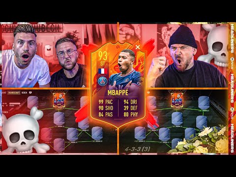 FIFA 22: Headliner MBAPPE Squad Builder Battle ☠️🔥 vs Derkeller!! I don't know, dude...