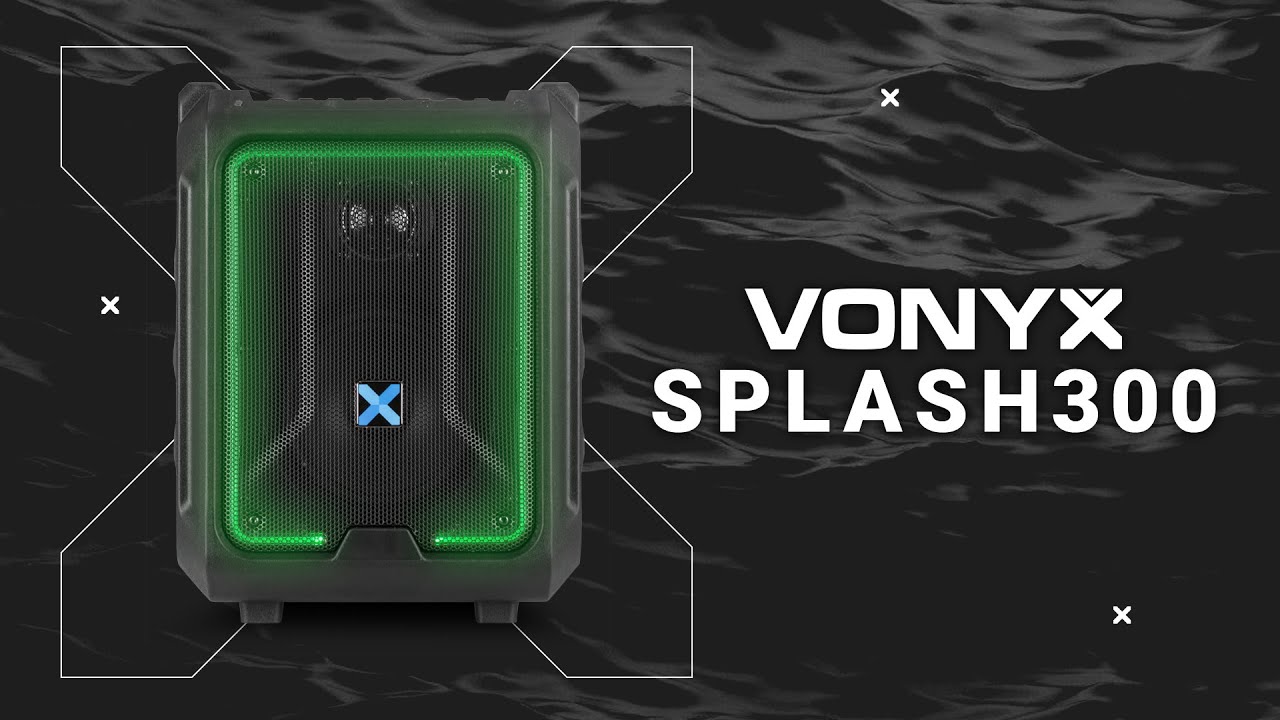 Vonyx SPLASH300 atspari drėgmei nešiojama kolonėlė