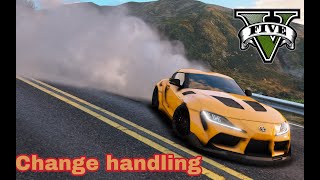 How to change the handling of a car in GTA 5 (stop a car from flipping)