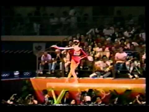 4th T USA Chelle Stack BB - 1988 Olympic Games 9.675