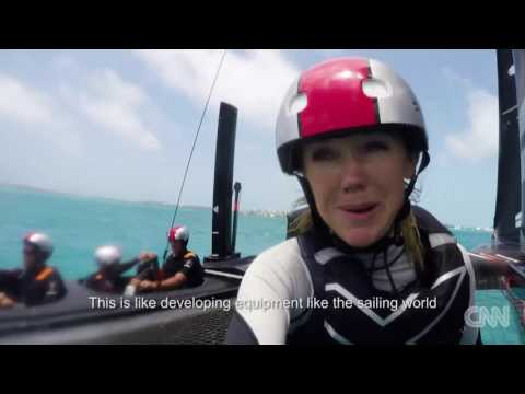 CNN Mainsail, Shirley Robertson - Designing the perfect AC50