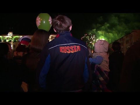 Crimea celebrates Russia union
