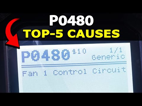 How To Fix P0480 Engine Code: Cooling Fan 1 Control Circuit Malfunction. TOP-5 Possible Causes!