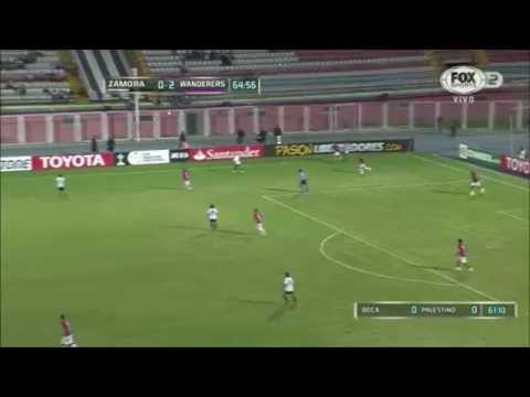 Zamora 0 - 3 Montevideo Wanderers Copa Libertadores 2015
