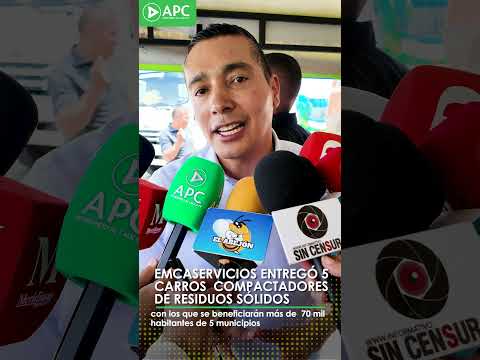 🚛 Gobernador del Cauca entrega compactadores para mejorar el saneamiento