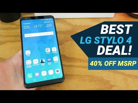 LG Stylo 4 - Best Holiday Season Deals (40% off MSRP)