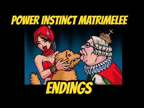 All Endings - Matrimelee (Power Instinct 4)  - Arcade