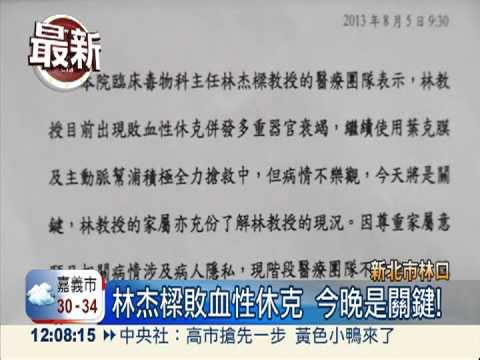 名醫林杰樑器官衰竭 今晚是關鍵!