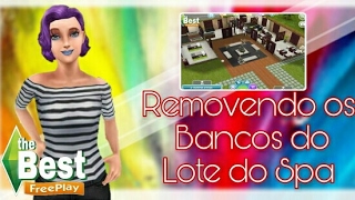 🔸The Sims Freeplay - Como remover os bancos do lote do SPA