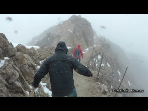 Gipfel Besteigung Tofana di Mezzo Dolomiten - Abenteuer Alpin 2011 (Folge 8.2)