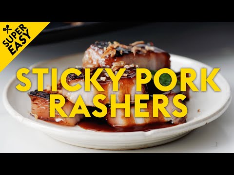 Sticky pork rashers recipe | delicious. Australia