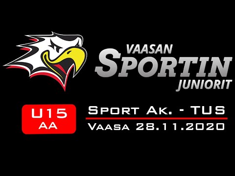 U15 AA Sport Akatemia - TUS. Vaasa 28.11.2020