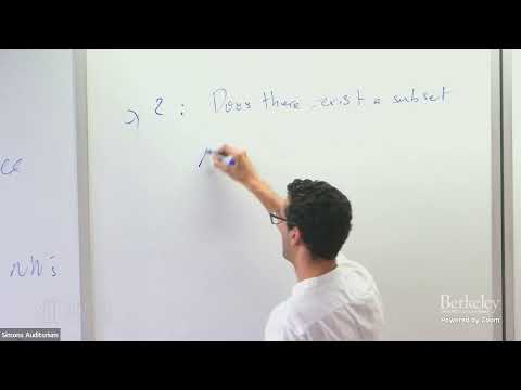 Tutorial: Methods from Statistical Physics III